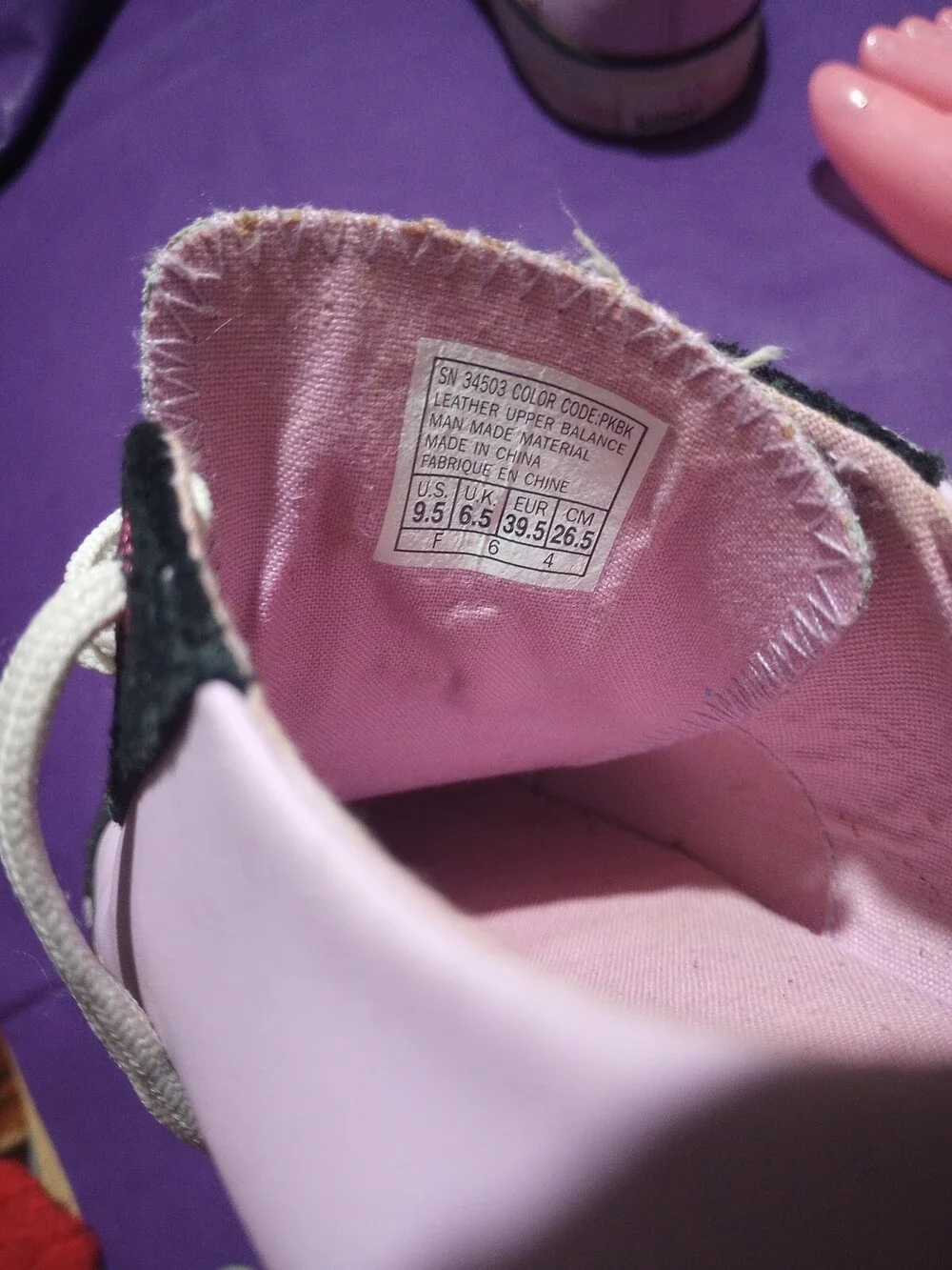 Kitson LA Women's Sneakers Size 9.5M US Pink Black and White great condition